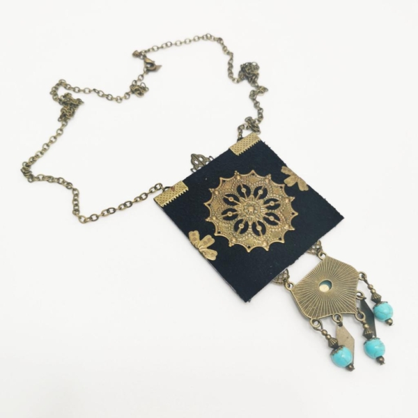 TURQUOISE TEARS BALOCHI NECKLACE