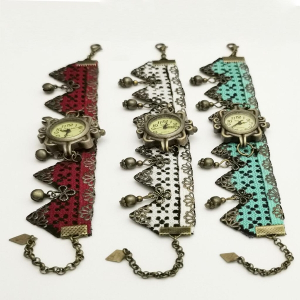 Balochi Embroidery Watch Bracelet