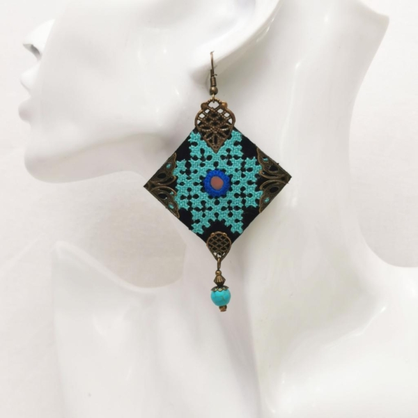 TURQUOISE BALOCHI EARRINGS