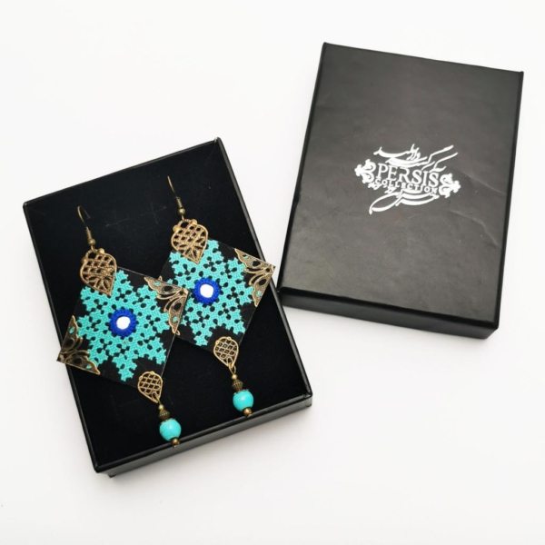 TURQUOISE BALOCHI EARRINGS