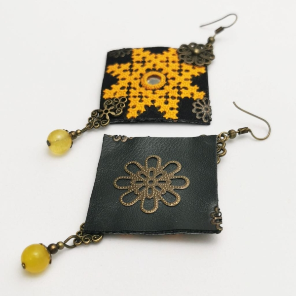 ROYAL YELLOW BALOCHI EARRINGS