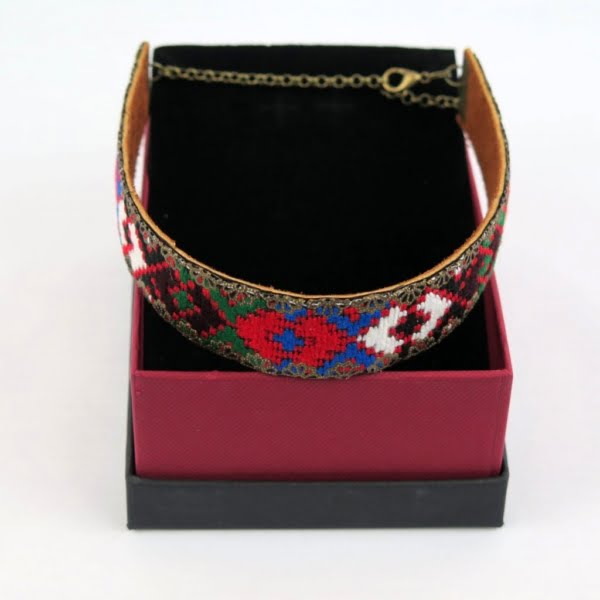 BALOCHI NEEDLEWORK CHOKER NECKLACE