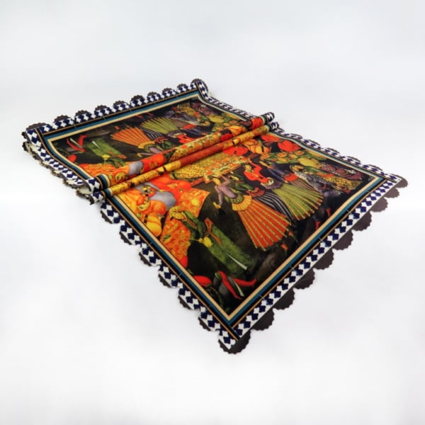 Persian Table Runner, Warm Miniature  135cm