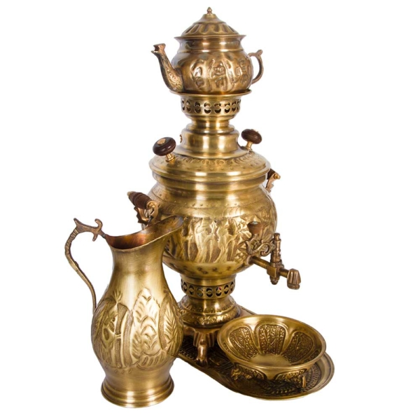 Persepolis Electric Samovar Set, 4l 110 or 220v