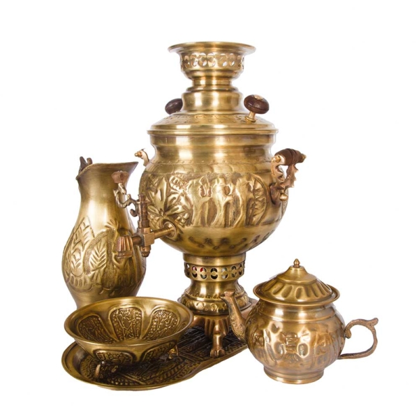 Persepolis Electric Samovar Set, 4l 110 or 220v