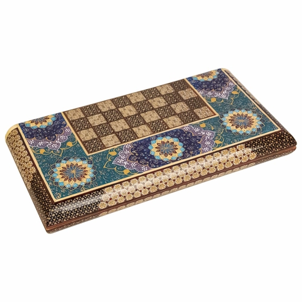 Khatam Backgammon and Chess Set – Tazhib