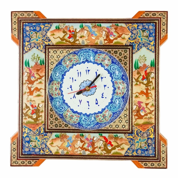 Khatam Clock – 33cm