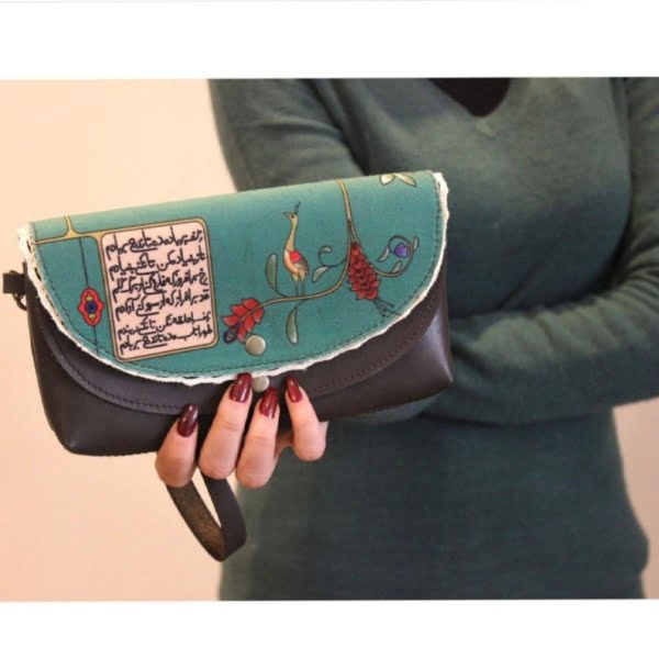 Hafez Canvas Clutch Bag