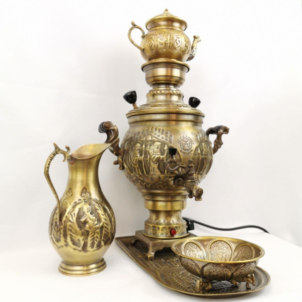 Persepolis Electric Samovar Set, 4l 110 or 220v