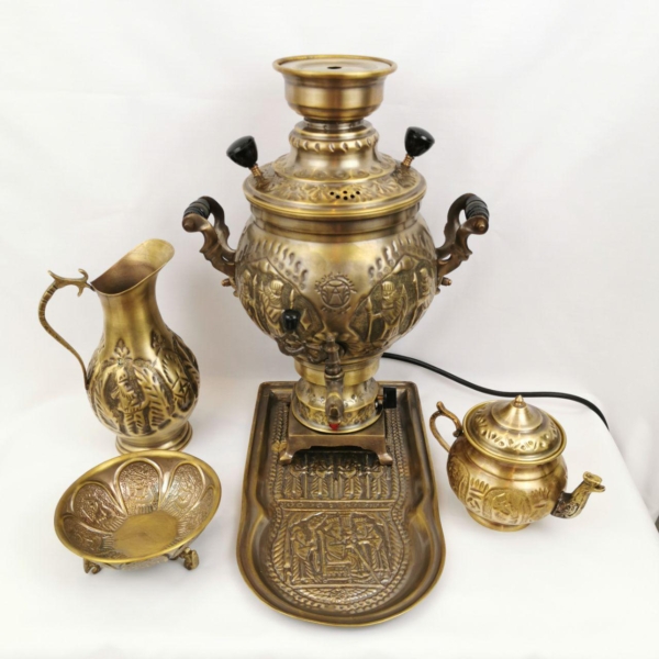 Persepolis Electric Samovar Set, 4l 110 or 220v