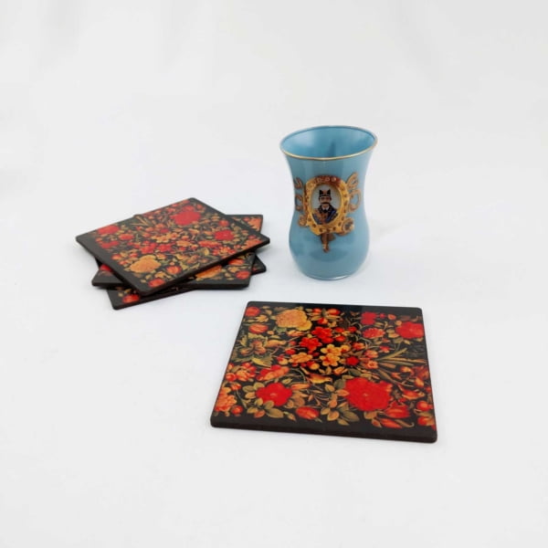 Persian Floral Coasters Set of 6