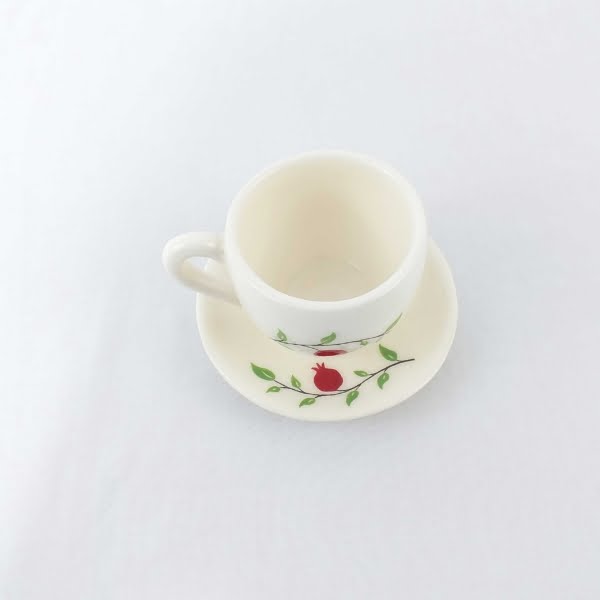 Pomegranate Ceramic Cup Set