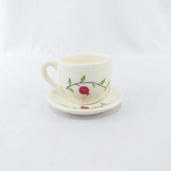 Pomegranate Ceramic Cup Set