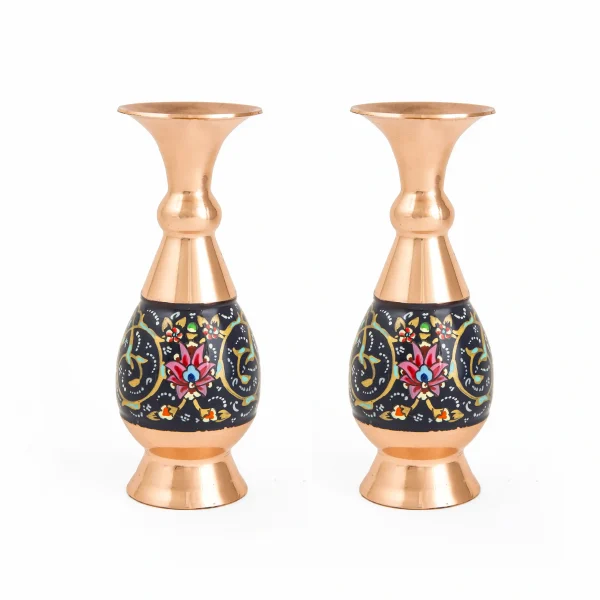 Painting on Copper Vase Gift Set