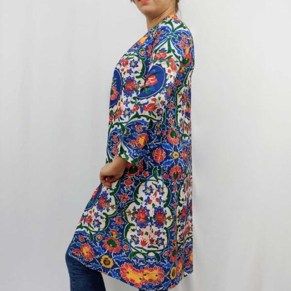 Persian Women’s Dress With Persian Tile Design