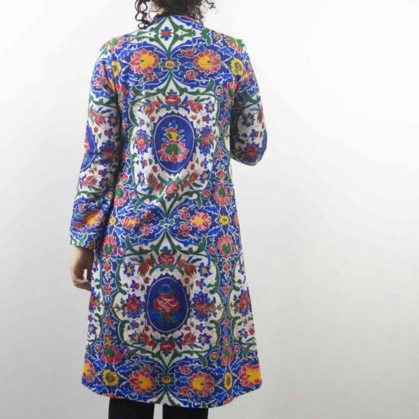 Persian Women’s Dress With Persian Tile Design