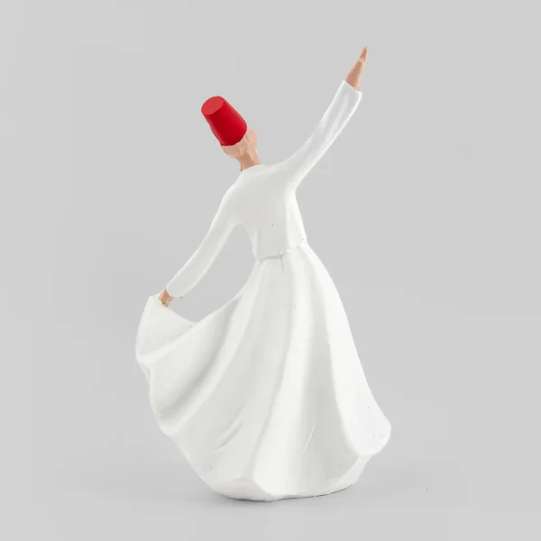 Sufi Whirling Dervish Calligraphy Sculpture – Sama Dance Set