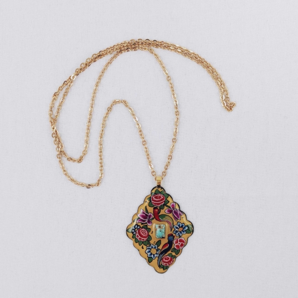 Tile Shiraz Pattern Necklace