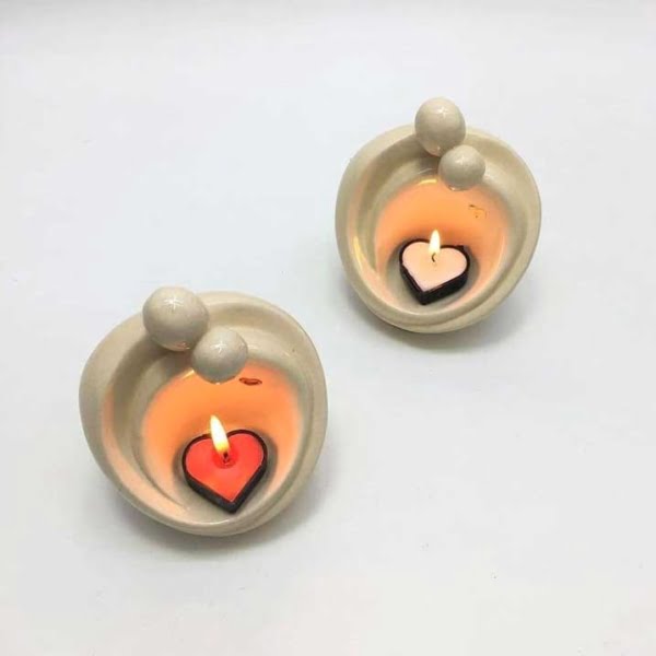 Lovers Candle Holder Set