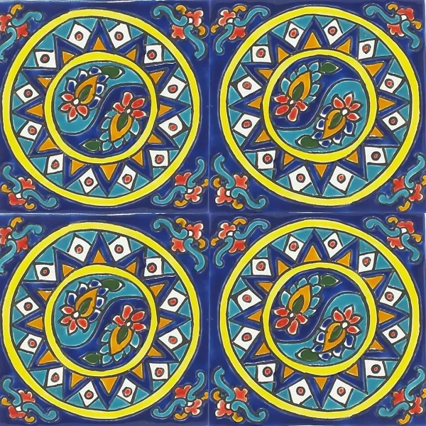 Sun Pattern Tiles