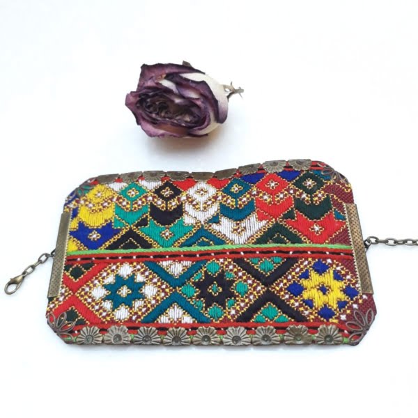 Large Balochi Embroidery Bracelet