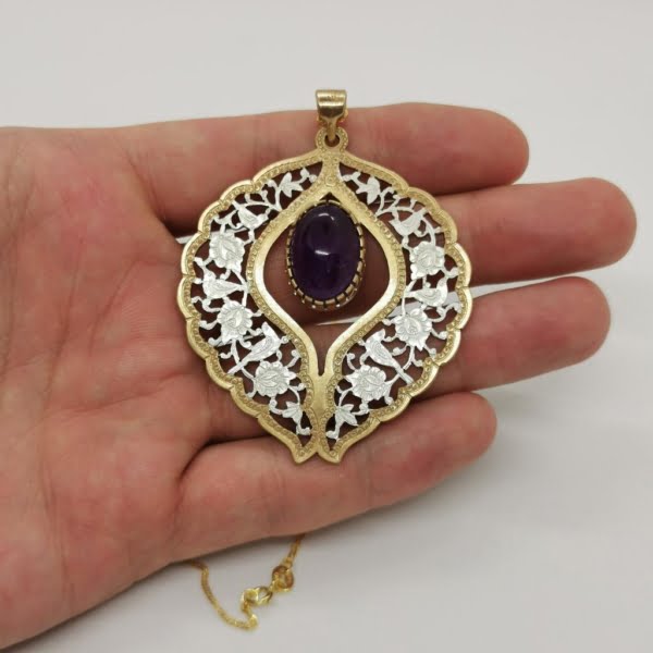 AMETHYST GHALAMZANI NECKLACE