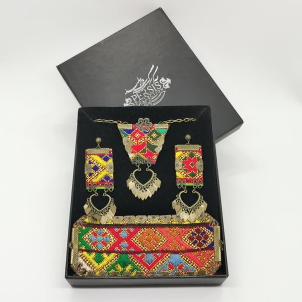 BALOCHI NEEDLEWORK JEWELLERY SET