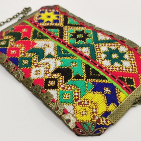 Large Balochi Embroidery Bracelet