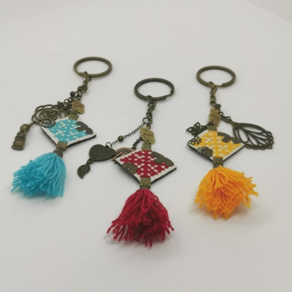 Balochi Embroidery Iran Keyring