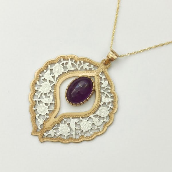 AMETHYST GHALAMZANI NECKLACE