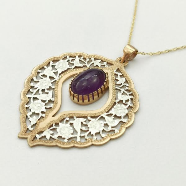 AMETHYST GHALAMZANI NECKLACE