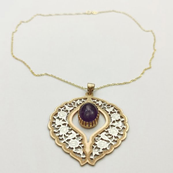 AMETHYST GHALAMZANI NECKLACE