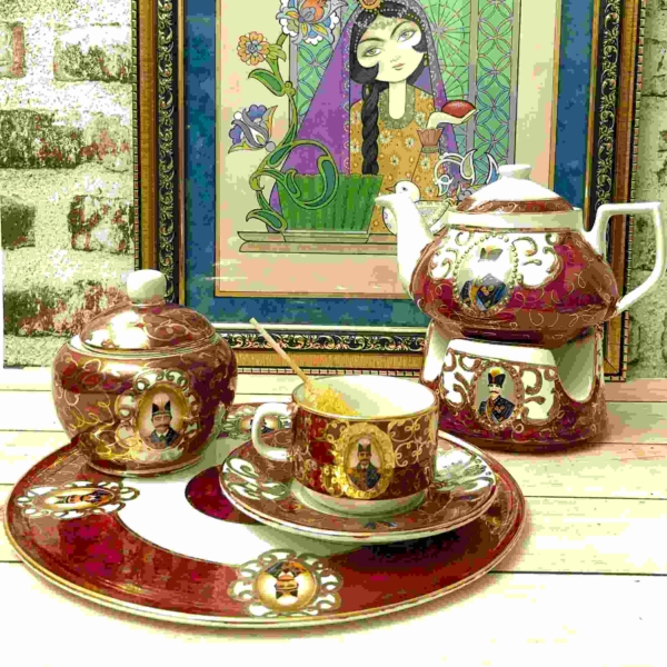 Persian Luxury Ceramic Tea Set