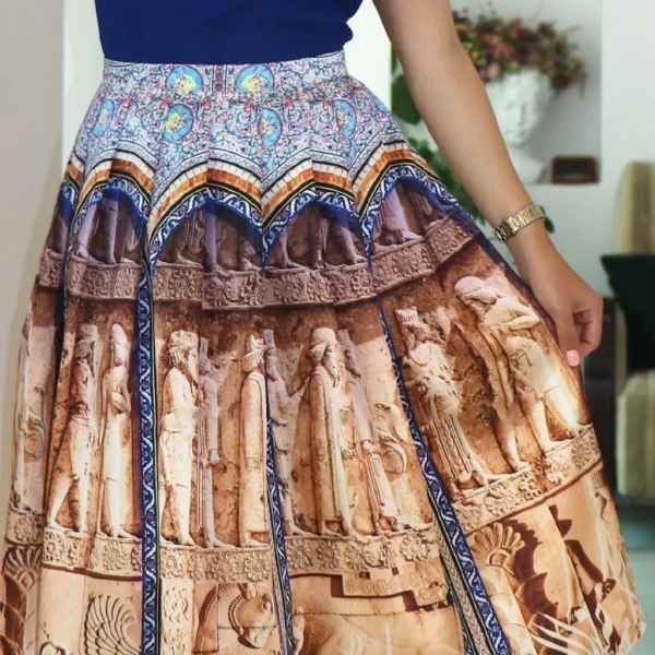 Persian Persepolis Skirt