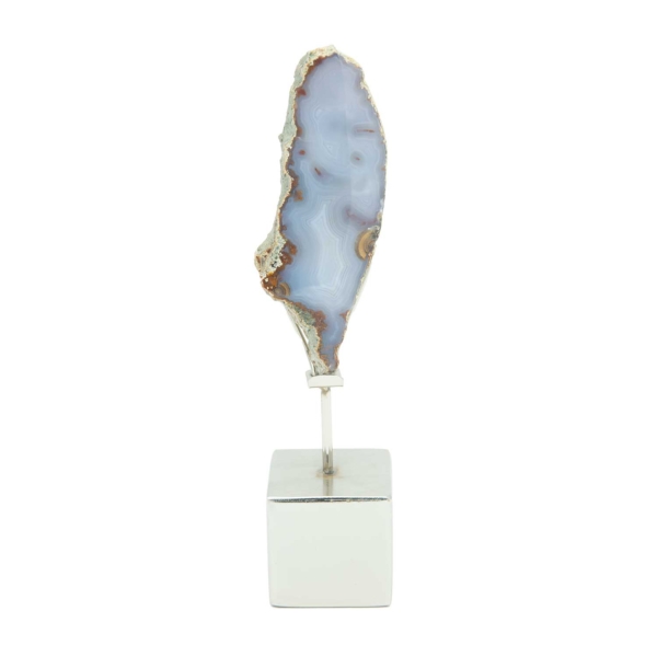 Soleimani Blue Agate Stone, Code A51