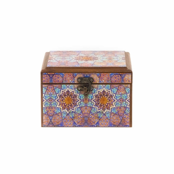 Eslimi Pattern Jewelry Box 15 x 15cm