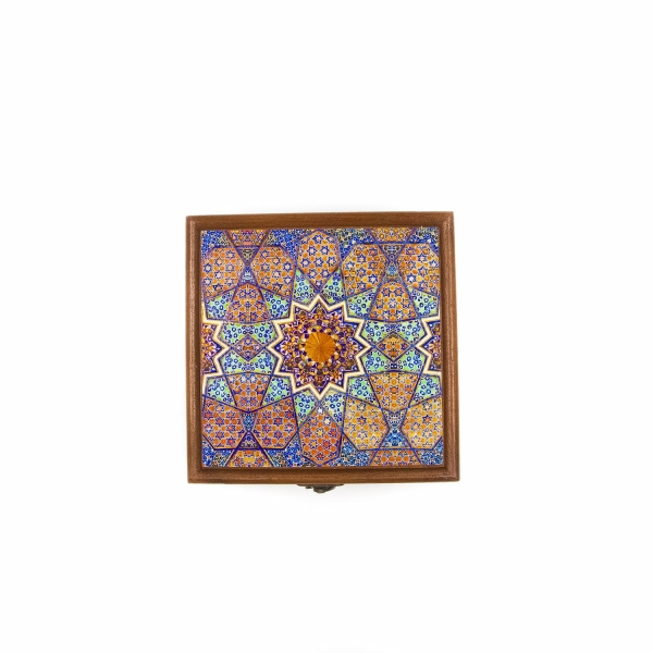 Eslimi Pattern Jewelry Box 15 x 15cm