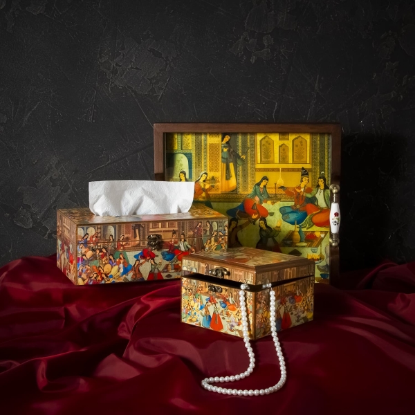 Persian Banquet Tissue Box