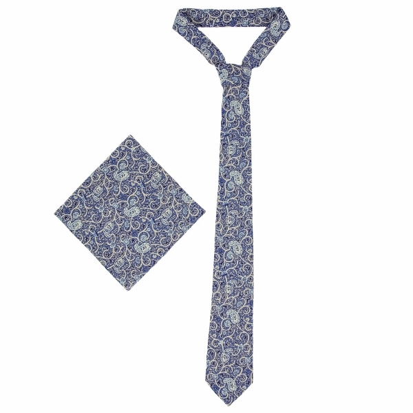 Caspian Termeh Tie and Pocket Square