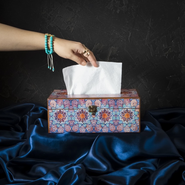 Eslimi Pattern Tissue Box