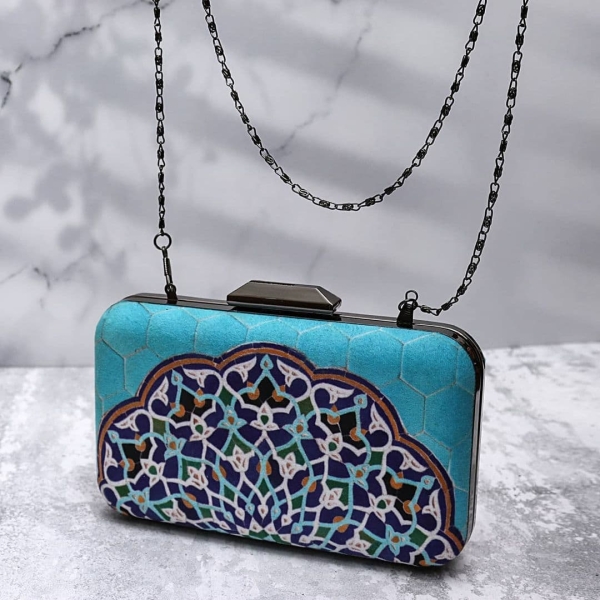 Persian Blue Clutch