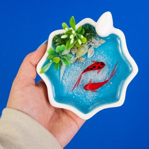 Mini 3d Goldfish Persian Pool, حوض