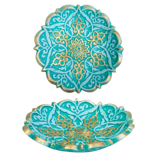 Turquoise Pottery Haft Sin Set