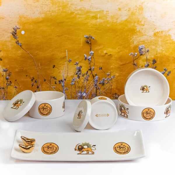 Lion and Sun – Shir o Khorshid – Tableware