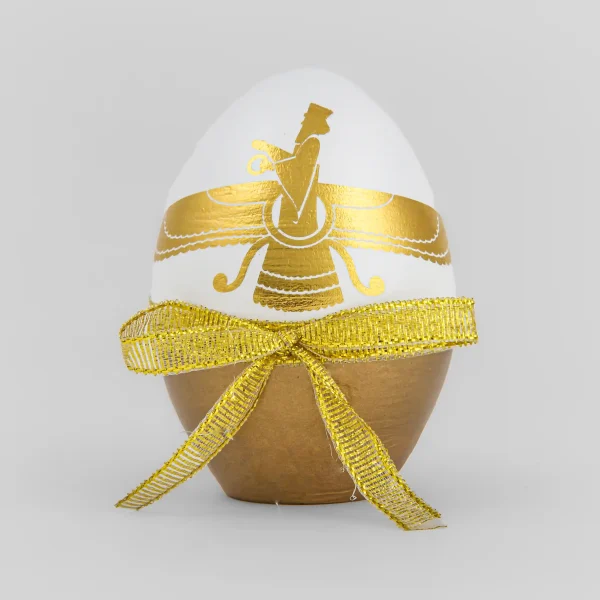 Luxury Golden Nowruz Egg