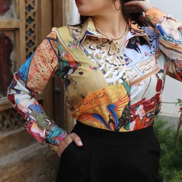 Womens Shahnameh Long Sleeve Shirt