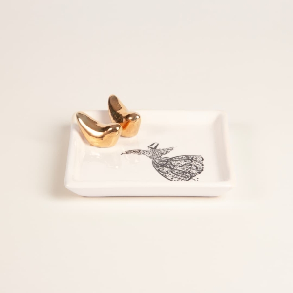 Mina Birds Plate Serveware Set