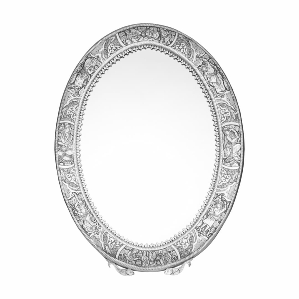 Persian Wedding Oval Mirror Set