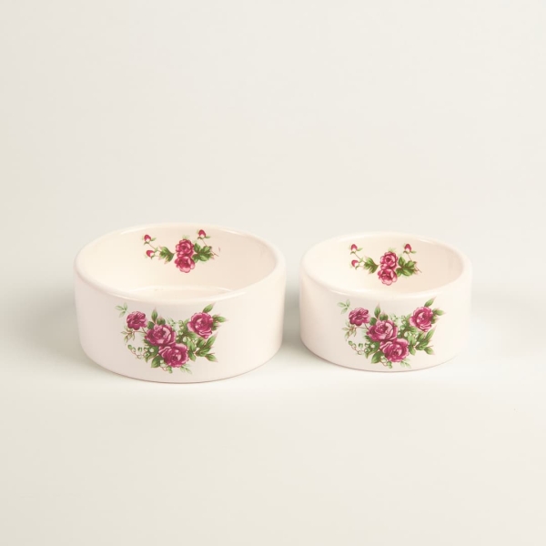 Red Rose Serveware Set