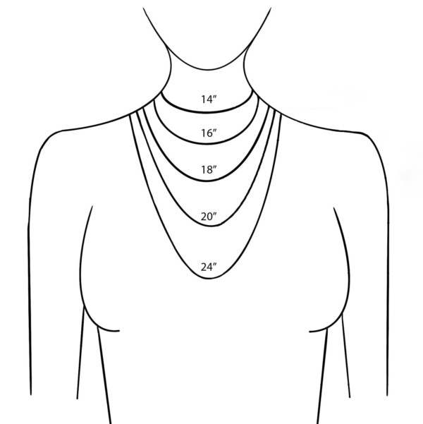 Onyx Noir Persian Name Necklace